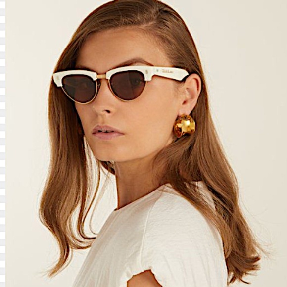 Celine CL 40059U Metal Womens Aviator Sunglasses  51mm main image 5